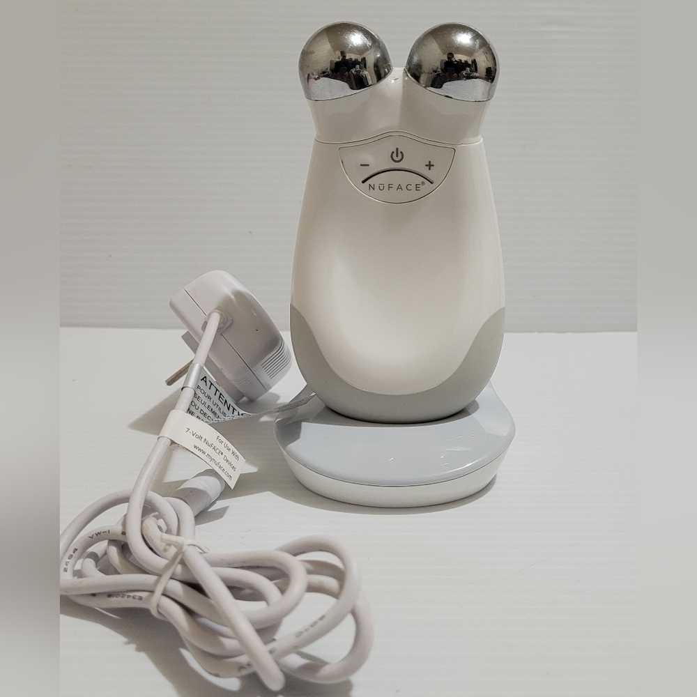NuFace Facial Toning Device in White and Silver